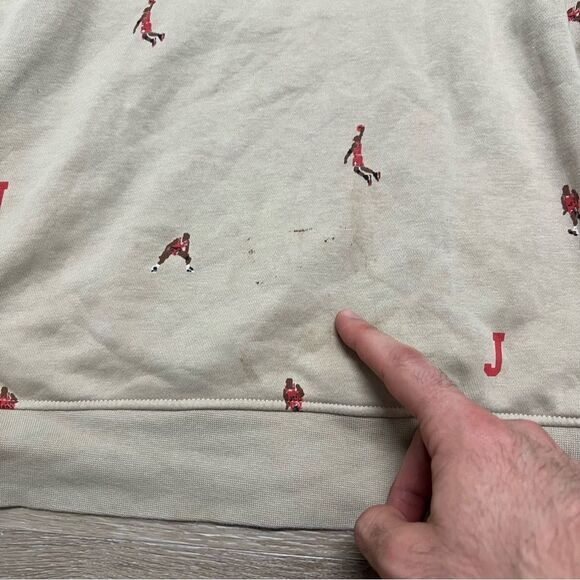 Nike AIR JORDAN Essential Jumpman Hoodie DV9392-206 Rattan Mens Size Med READ - Picture 6 of 8